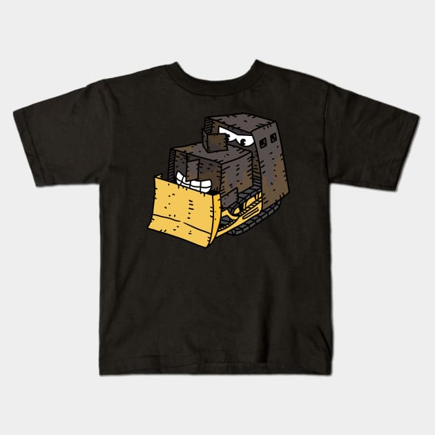cute killdozer Kids T-Shirt by JJadx